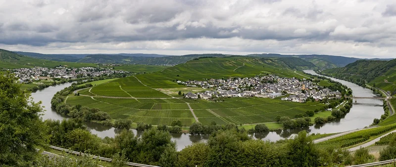 Moseltal im Herbst